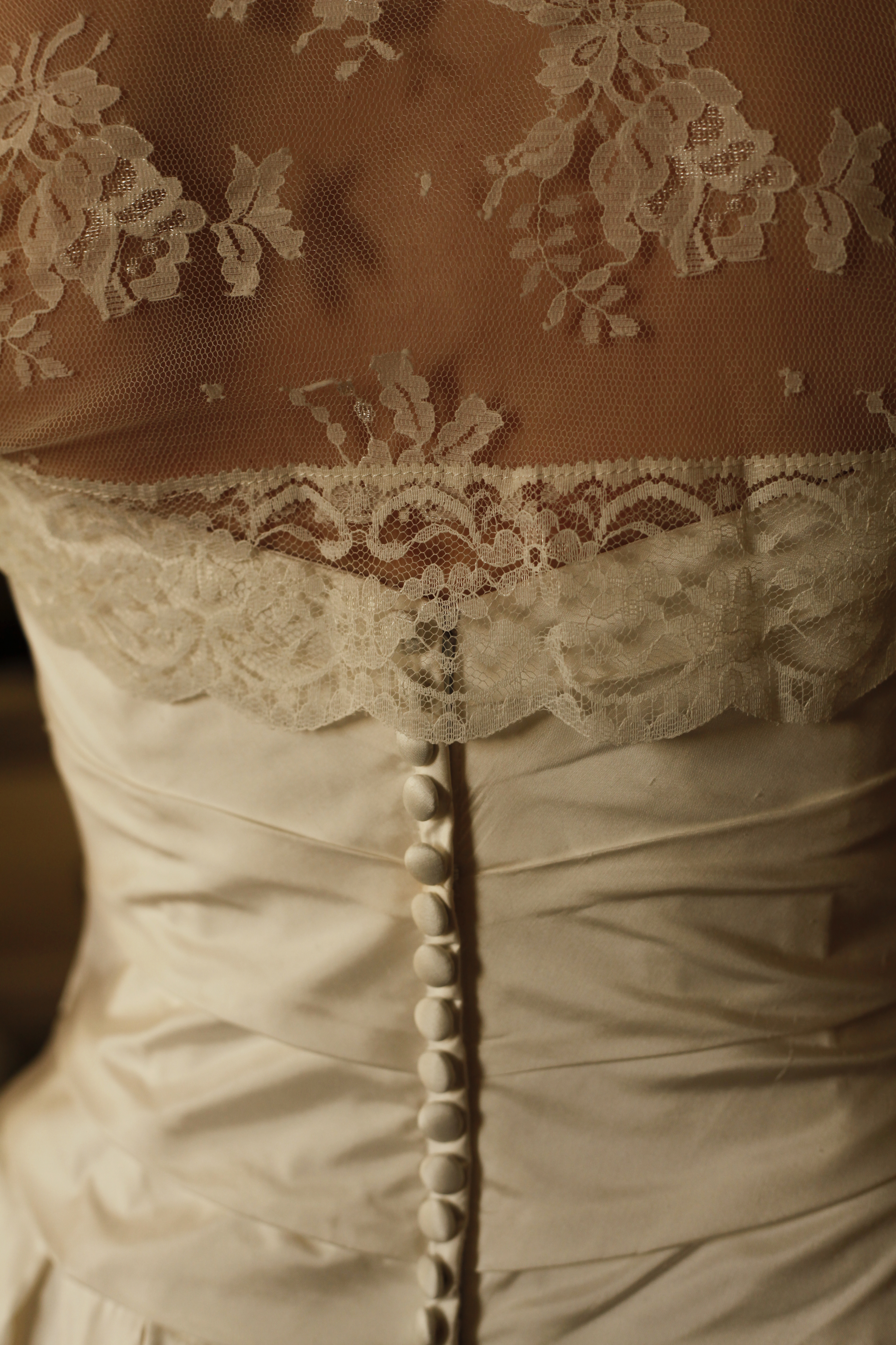 Wedding Dress Detail Photography